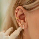 PIERCING BUDAPEST - 925 sterling silver / 24K gold