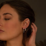 PIERCING BUDAPEST - 925 sterling silver / 24K gold