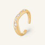 Bague Eze - Bijoux Pohésia - Argent 925 Doré à l'Or 18 carats