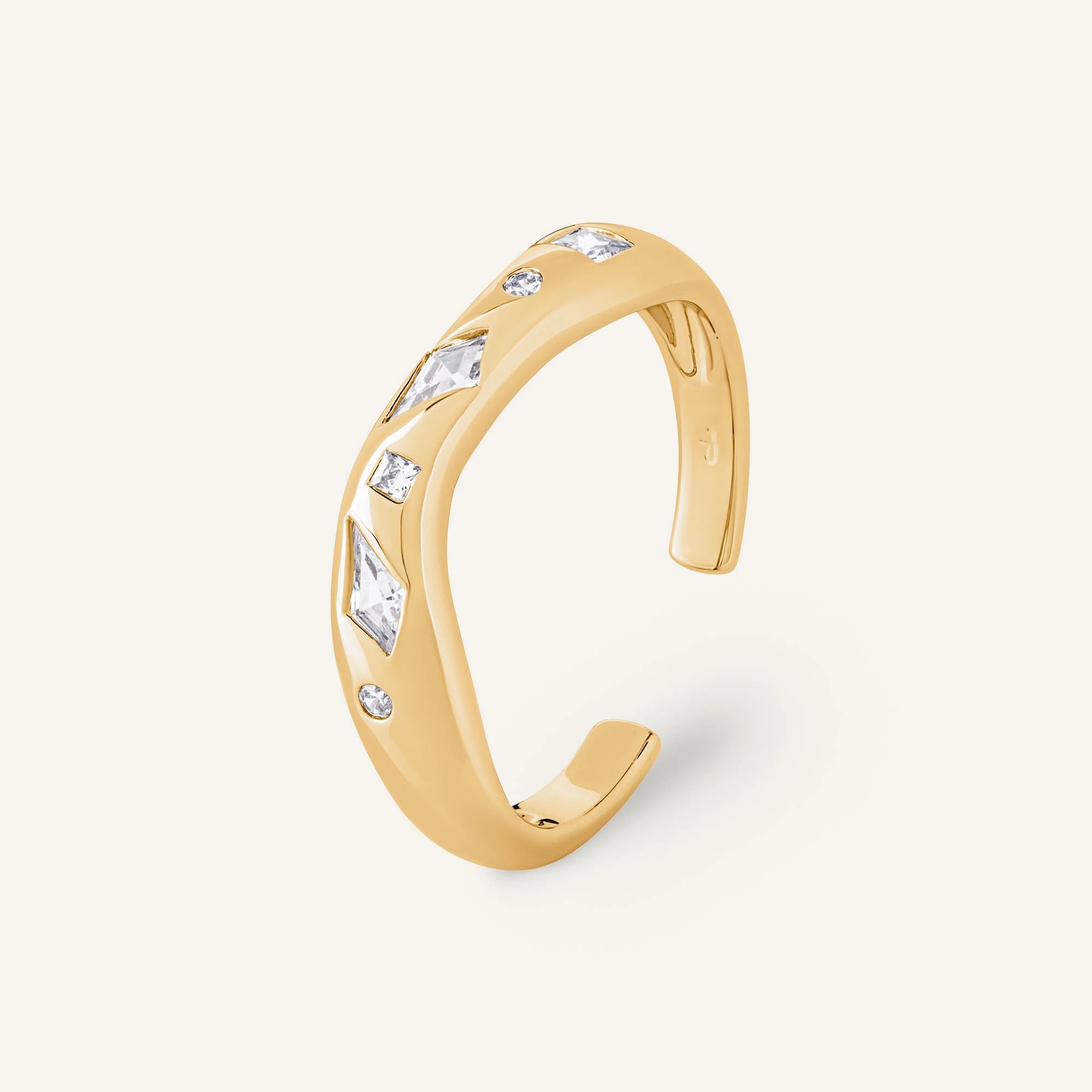 Bague Eze - Bijoux Pohésia - Argent 925 Doré à l'Or 18 carats