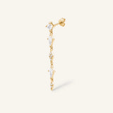 Boucles d'oreille Sorrente - Pohésia - Argent 925 doré à l'or 18 carats