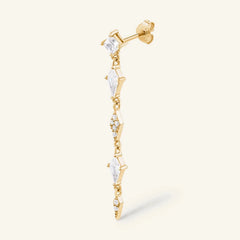 Boucles d'oreille Sorrente - Pohésia - Argent 925 doré à l'or 18 carats
