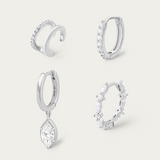 Compositions bijoux Halo boucles d’oreilles Pohesia
