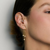 Piercing d’oreille en titane ASTM F-136 hypoallergénique Pohésia pour helix, flat, daith et tragus, labret et anneau