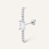 BOUCLE D'OREILLE BÂLE - Argent 925 dorure Or 24 carats