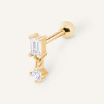 PIERCING MOSCOU - Argent 925 dorure Or 24 carats