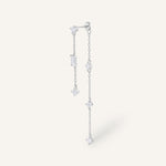 BOUCLE D'OREILLE QUÉBEC - Argent 925 dorure Or 24 carats