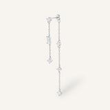 BOUCLE D'OREILLE QUÉBEC - Argent 925 dorure Or 24 carats