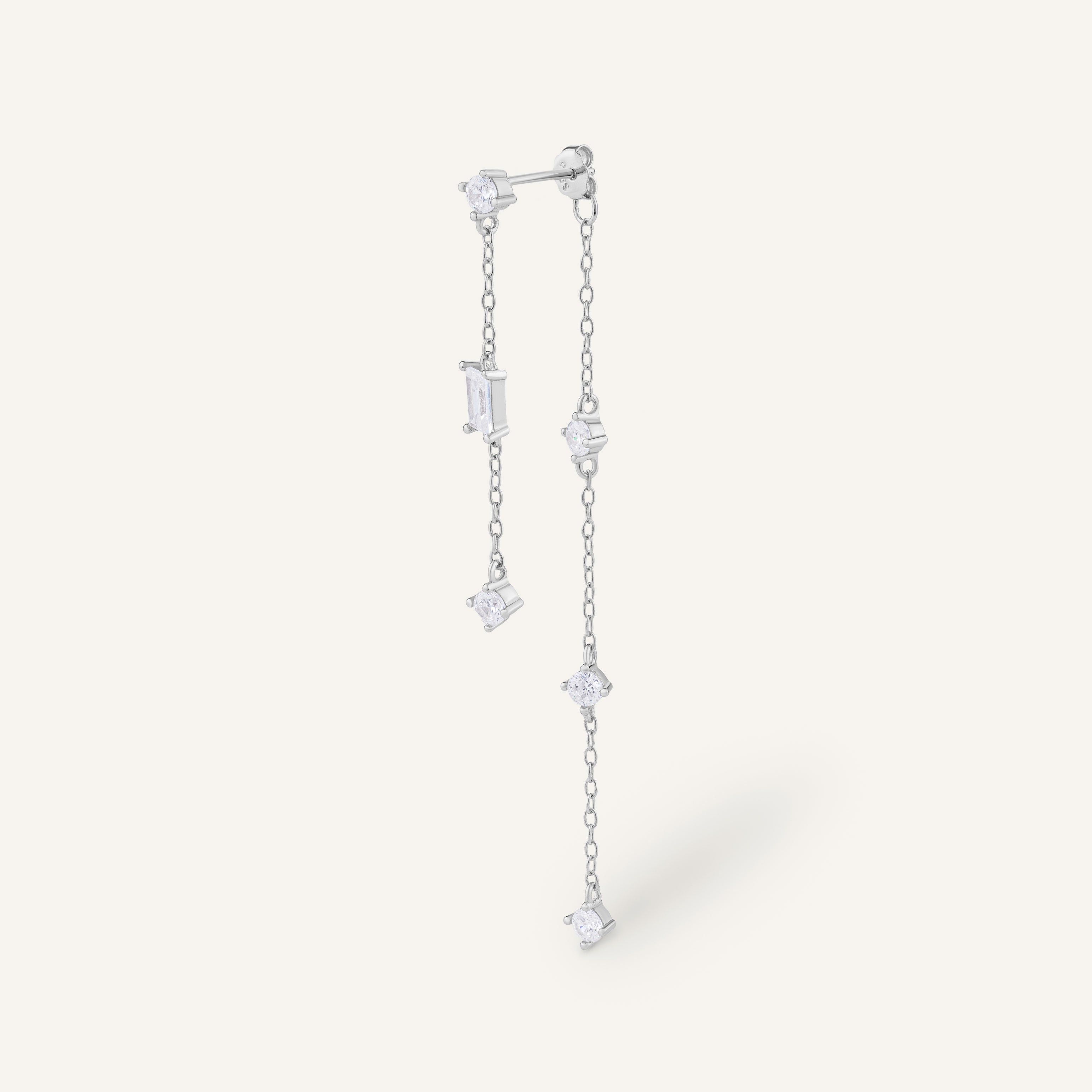 BOUCLE D'OREILLE QUÉBEC - Argent 925 dorure Or 24 carats