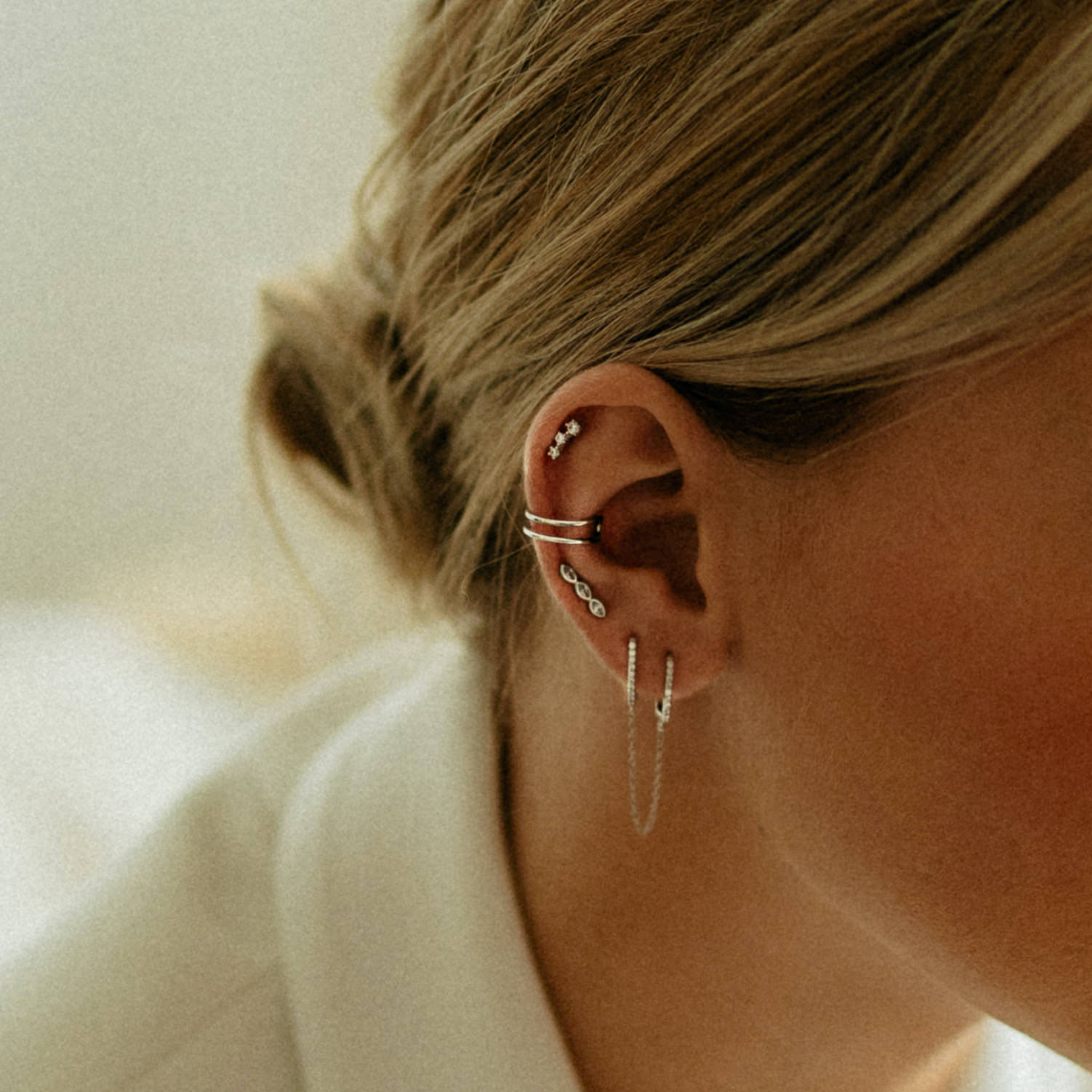 PIERCING PARIS - 925 sterling silver / 24K gold
