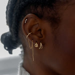 PIERCING PARIS - 925 sterling silver / 24K gold